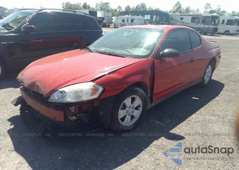 2006 Chevrolet Monte Carlo Lt из США, поврежденный, VIN 2G1WM15K069241353